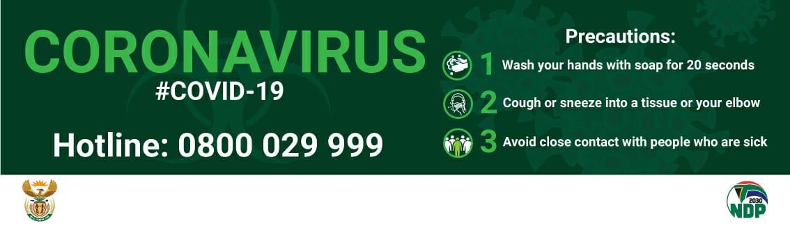 For COVID-19 updates, visit the official government website https://sacoronavirus.co.za/